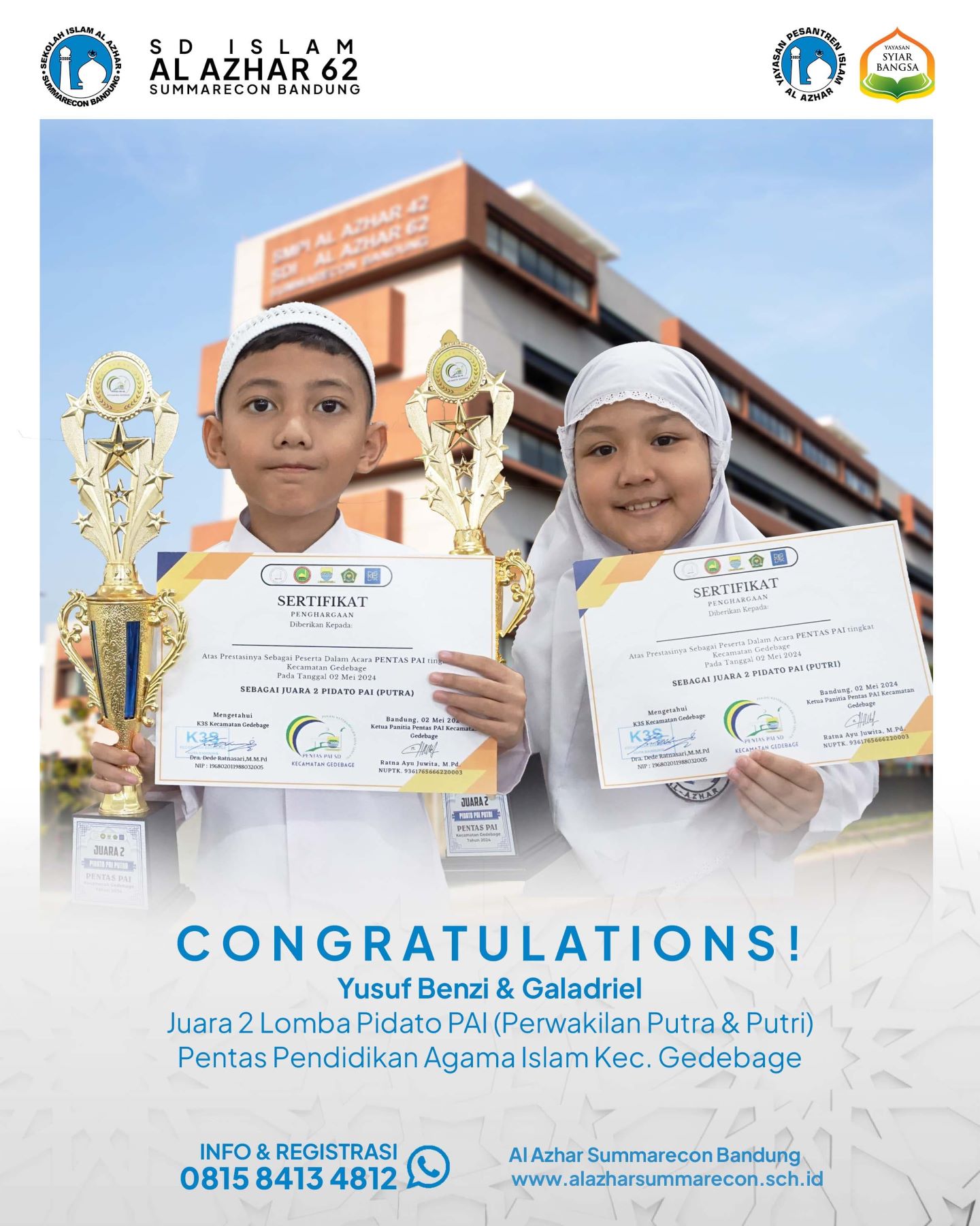 Juara 2 Lomba Pidato PAI